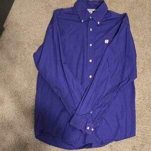 Cinch Men's Purple Button-Down Shirt, Western, Cowboy, Small